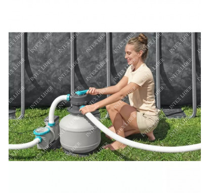 Каркасный прямоугольный бассейн APX-365 Bestway, 956х488х132см (561KJ)